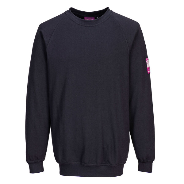 Flame Resistant Anti-Static Long Sleeve Sweatshirt Thumbnail